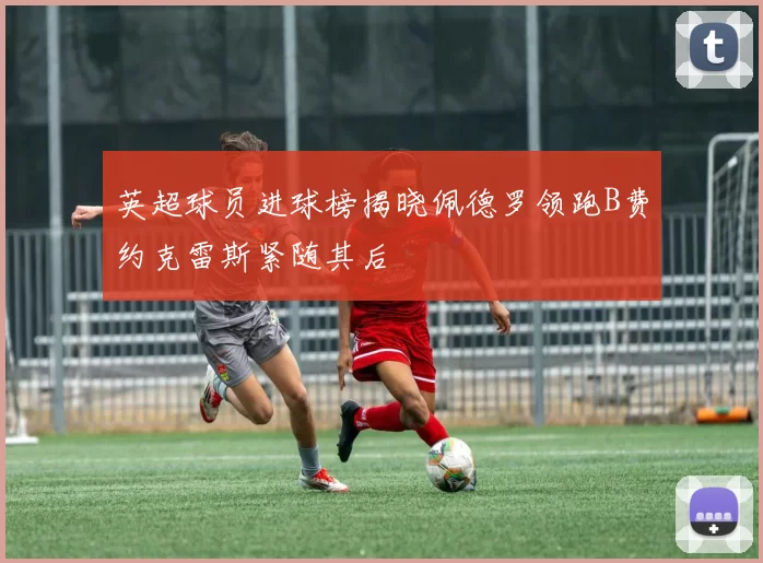 英超球员进球榜揭晓佩德罗领跑B费约克雷斯紧随其后